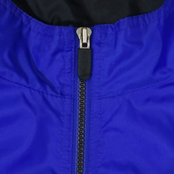 ADIDAS Vintage Cobalt Blue Windbreaker Size L XL